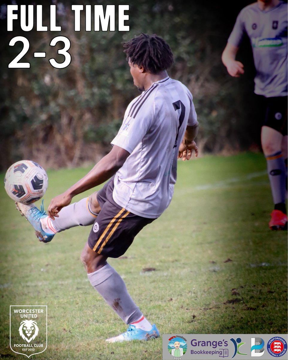 ❌ FT: Worcester United 2–3 Bromyard Town ❌

A frustrating night at Langland Stadium after a strong performance from the lads.

United’s first goal came from Tom Radford, who brought the game level in the first half. In the second, Pablo produced a moment of brilliance, smashing