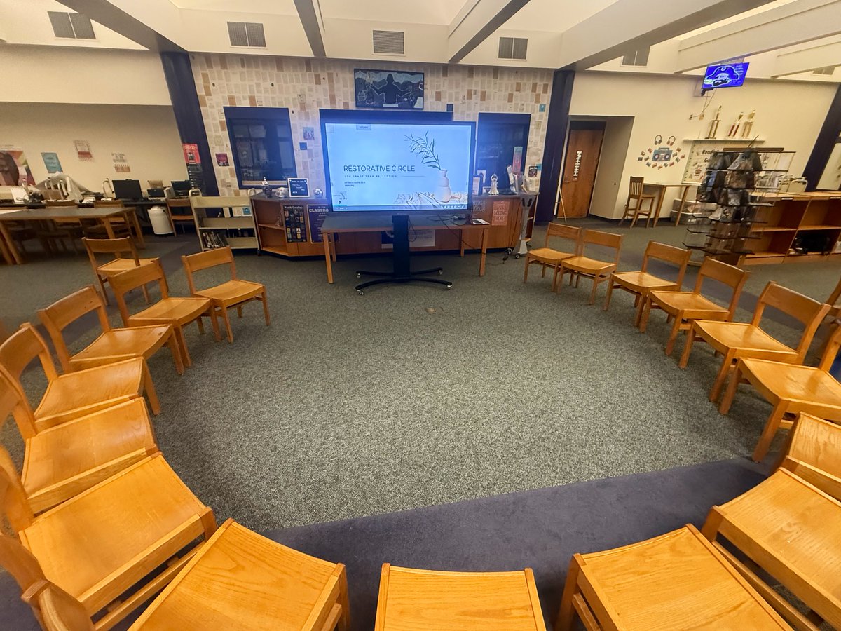 LatreiciaAllen's tweet image. Feeling proud today — I led my first restorative circle with teachers to problem-solve student discipline challenges. 💬✨ Powerful conversations, shared ownership, and collective solutions. #RestorativePractices #OneCrewOneCompass #StrongerTogether #JGMSPirates