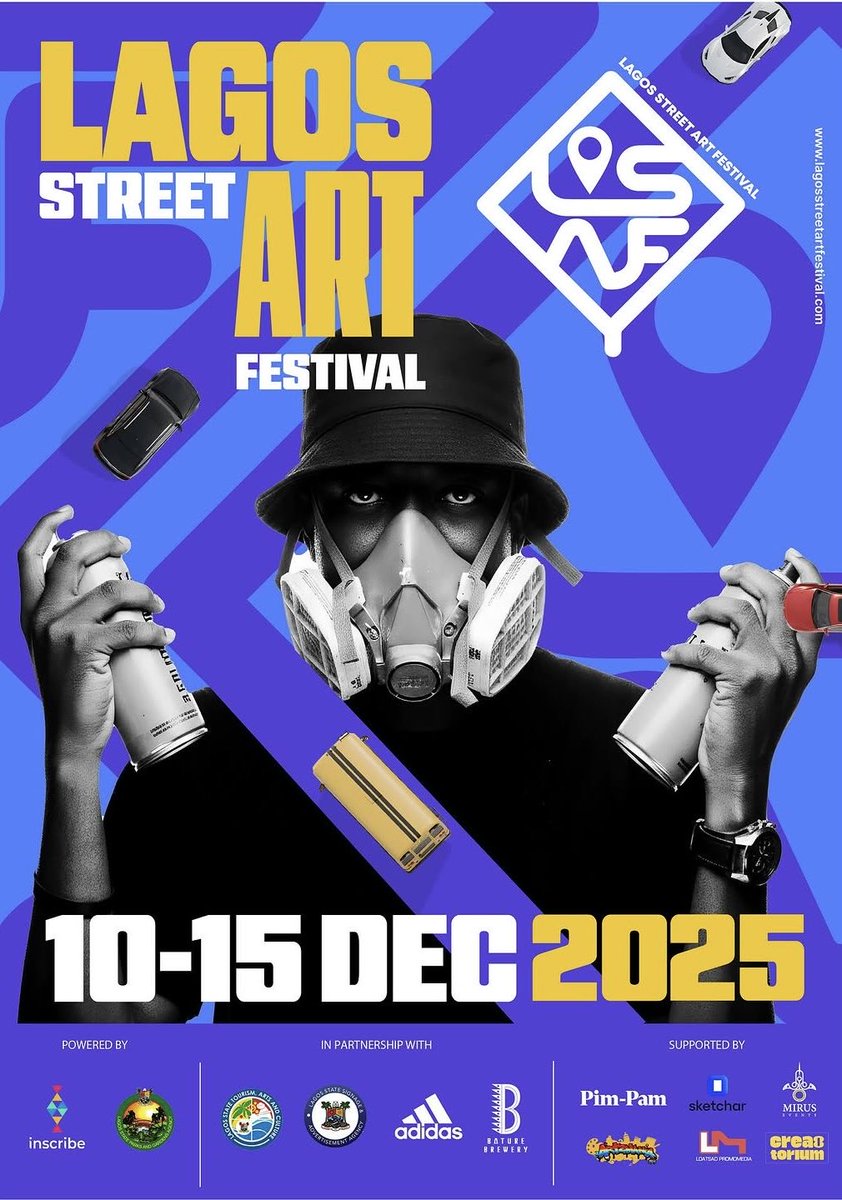 The LagosStreetArtFestival 2025 is here and this December, we’re transforming the city into a living, breathing canvas. From murals to pop-up events, workshops to community projects, we’re celebrating art, culture, and the spirit of Lagos in ways the city has never seen before.