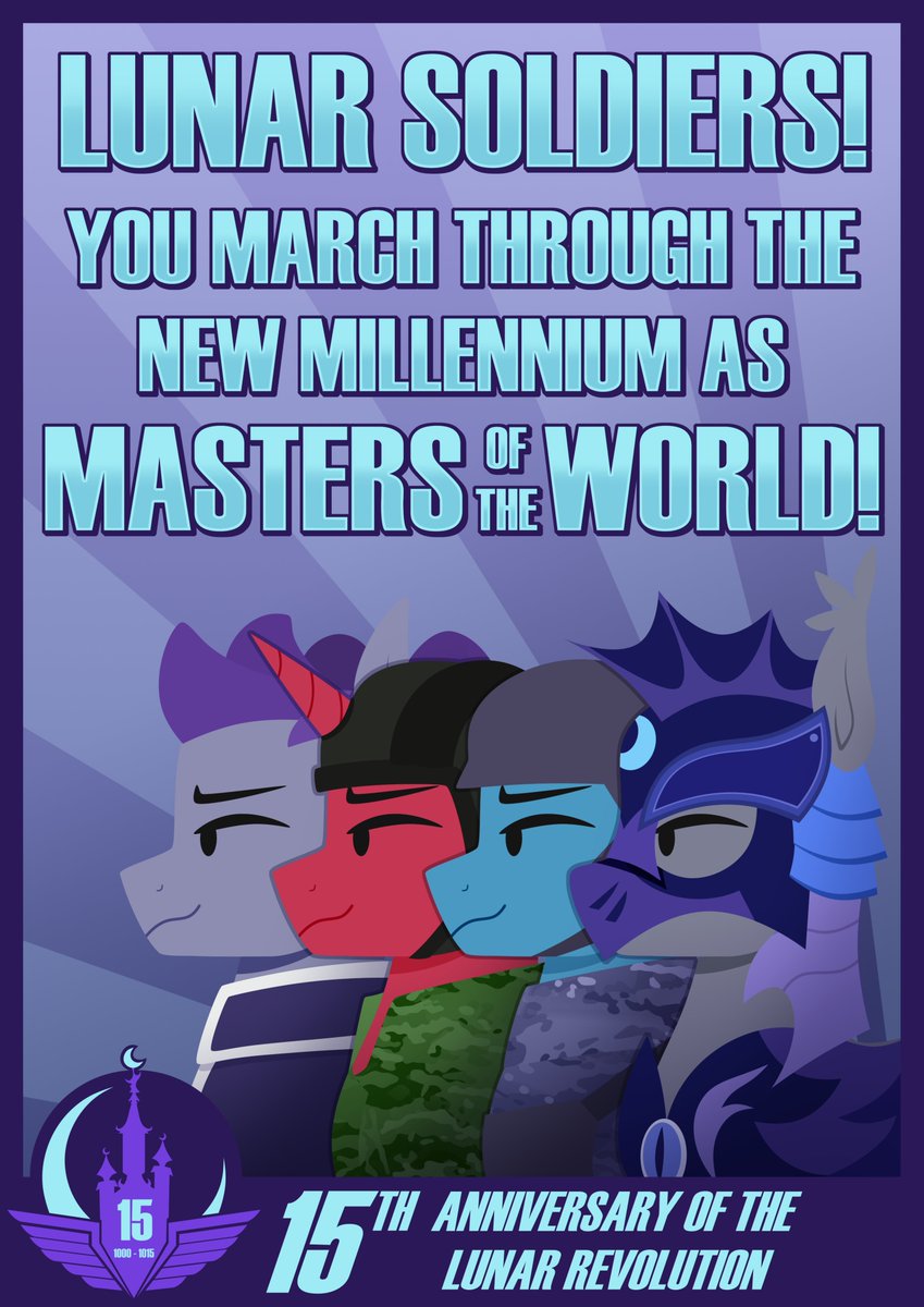 today's the 15th anniversary of MLP:FiM but i uhh dont have the larger pic i was making ready and almost definitely wont have it ready tonight. sooo instead have a teaser of sorts!
