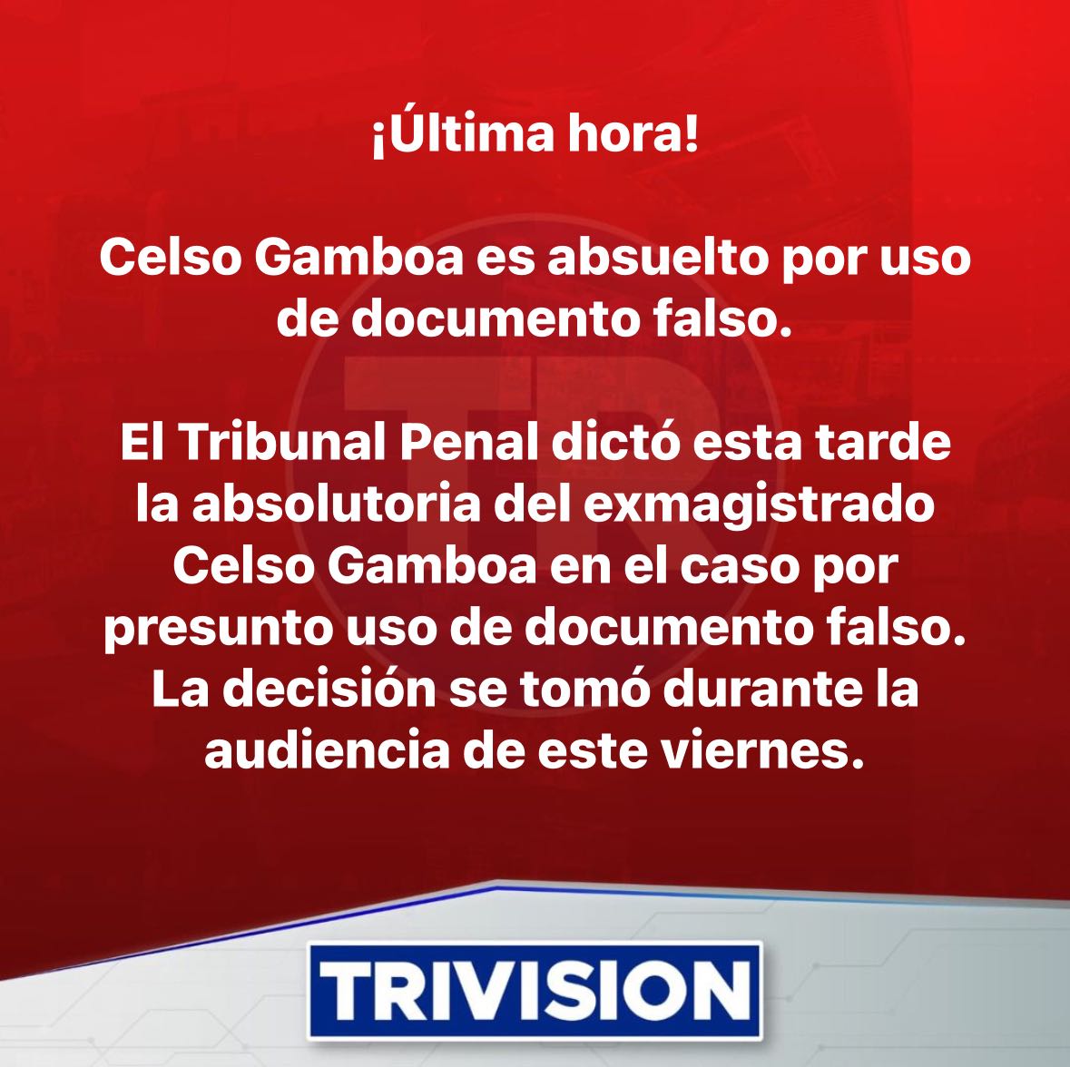 TRIVISIÓN CR (@trivision36) on Twitter photo 