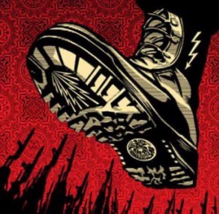 RKtax's tweet photo. “If you want a picture of the future, imagine a boot stamping on a human face—forever.” 

George Orwell

#DigitalID 
#Starmergeddon 
#StarmerOutNow 
#starmer 
#donotcomply 
#freedom https://t.co/1OjnrzAlQD