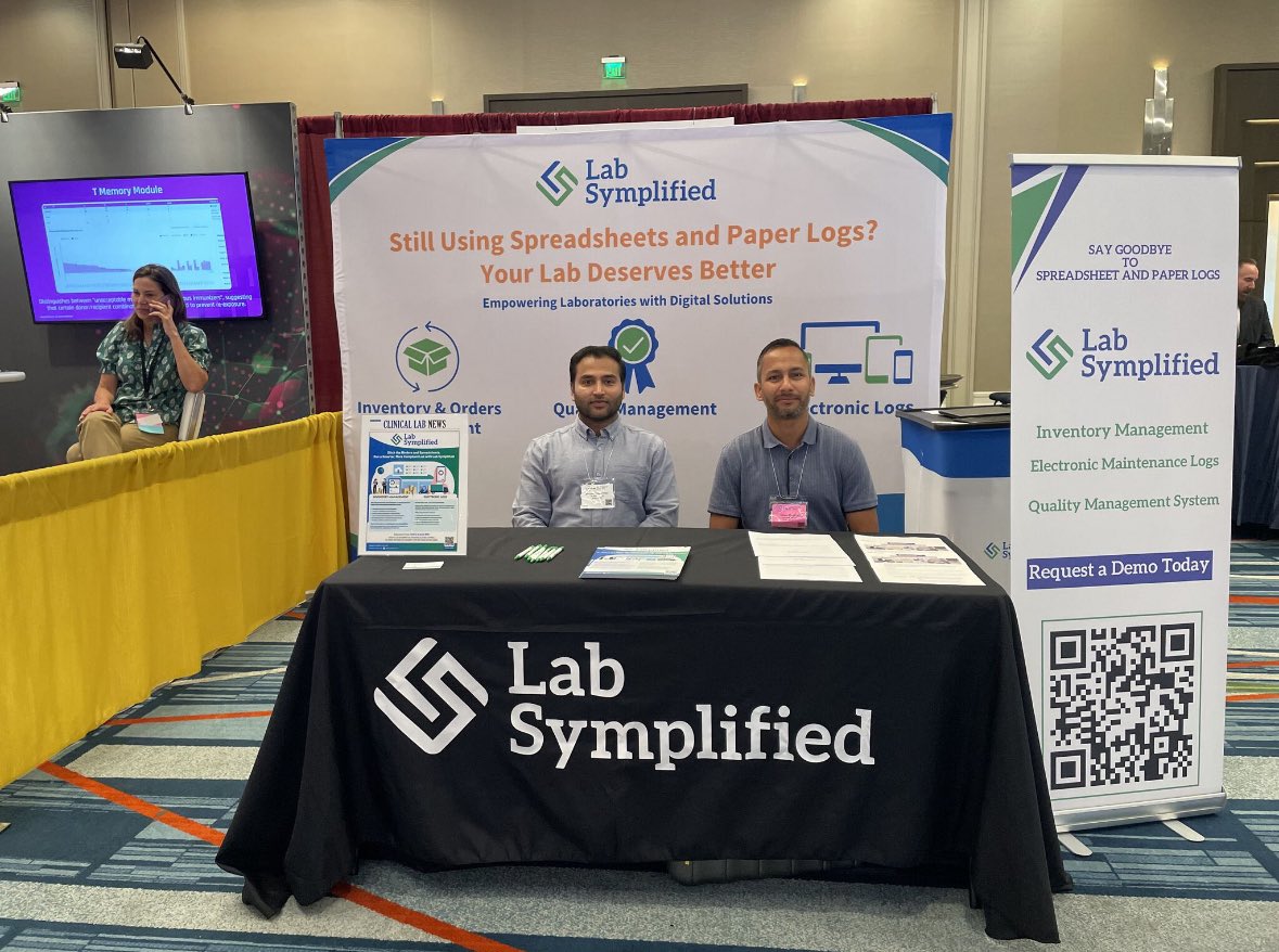 labsymplified's tweet image. Last day at #ASHI2025 in Orlando FL. 

We had great time meeting existing and future customers. Thank you to everyone who stopped by to learn more about Lab Symplified.

#HLAlabs