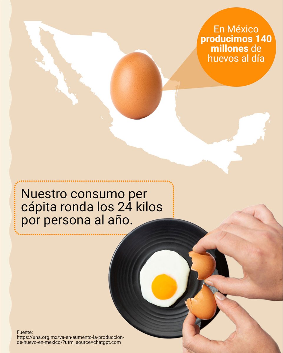 LabTechMexico's tweet image. 🥚 Hoy celebramos el #DíaMundialDelHuevo

Uno de los alimentos más completos y accesibles del mundo.

Impulsamos a la industria avícola mexicana con tecnología para control de calidad, investigación y seguridad alimentaria.

Detrás de cada huevo hay ciencia e innovación.