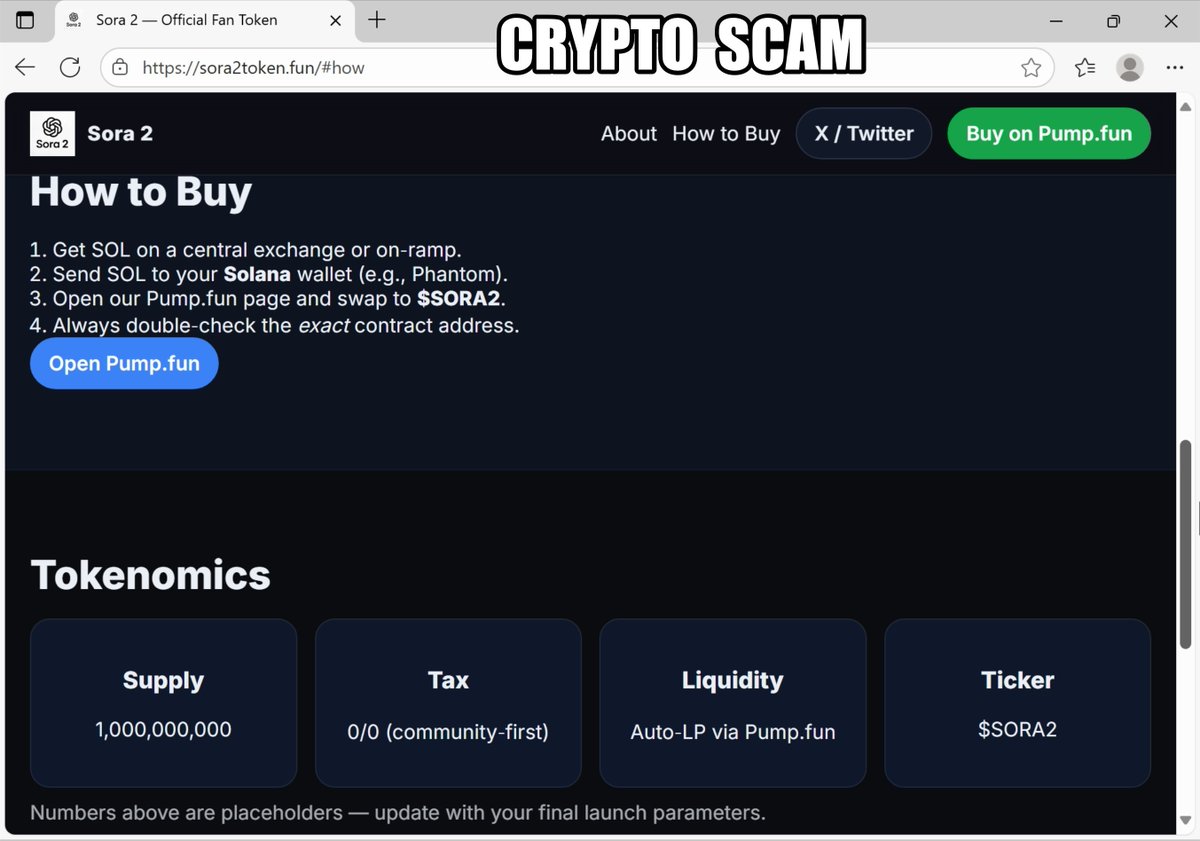 Unit42_Intel's tweet image. Beware of domains impersonating OpenAI and Sora services following the Sora 2 AI release. These sites are being used for #phishing, #scams, tracking and crypto fraud. Verify all URLs carefully before engaging. Stay vigilant! Details at bit.ly/4mYAqZA