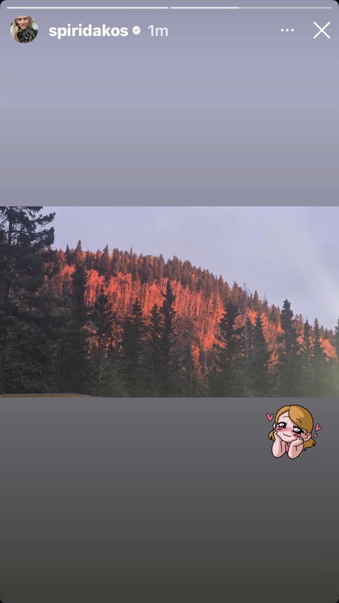 Our sunshine queen has come up for air, posting beautiful pictures from Alberta