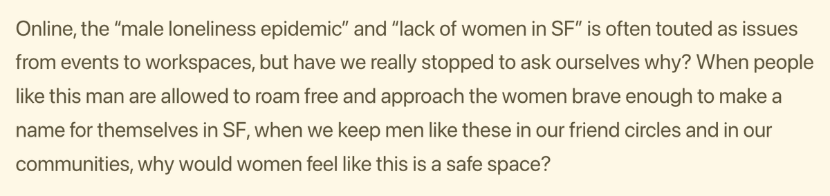 isareksopuro's tweet image. wrote my first substack on SF&apos;s toxic tech bro culture