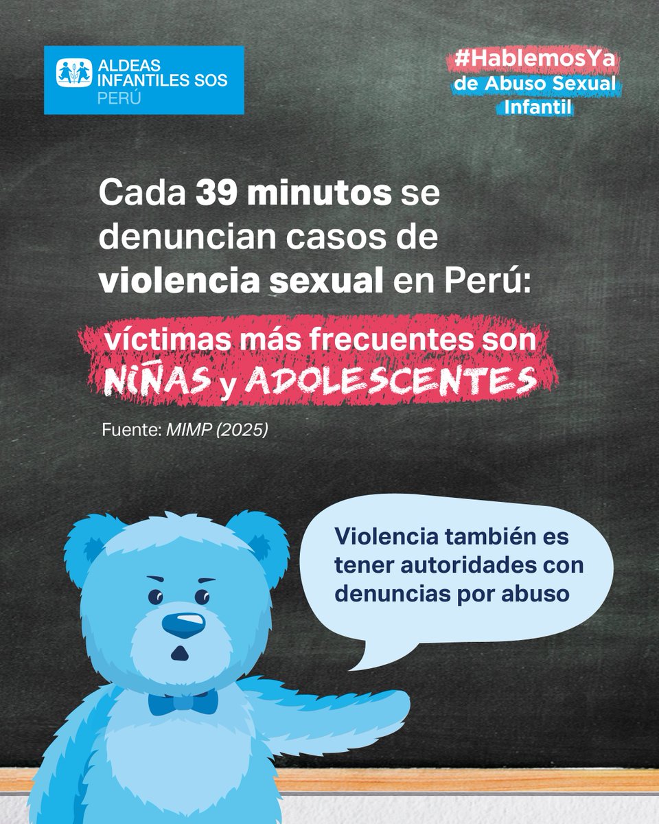 #HablemosYa 📣 Designar a autoridades con denuncias por abuso sexual envía un mensaje devastador a miles de niñas, niños y adolescentes que hoy exigen vivir sin miedo.

En el #DíaDeLaNiña, reafirmamos nuestro compromiso de seguir promoviendo entornos seguros y protectores para