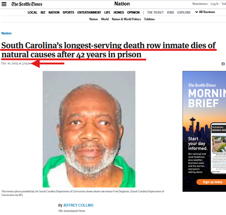 TheDebriefing17's tweet photo. ๐ค#Hmmm Another POS dies in Prison @ccblanchard99 https://t.co/h2pAqnJEuz
