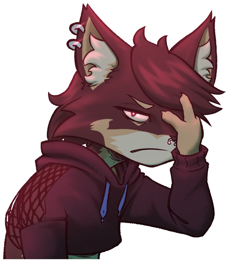 "what did I did to you to deserve this cringe?" - Shiba.
I love working in stickers since I get a lot of artistic liberty. TY a lot Shiba!

#furry #art #sticker #commission