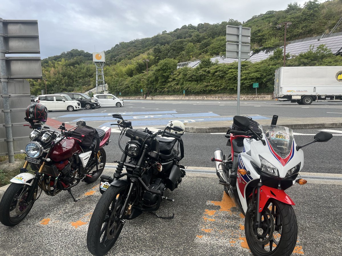7a2co's tweet image. 走るぞ〜🏍️