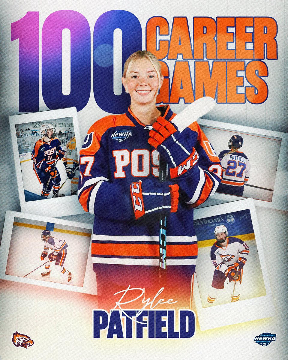 Post_WIH's tweet photo. 100 career games for senior Rylee Patfield today vs Assumption!! #SOAREAGLES https://t.co/Ci87PRJnii