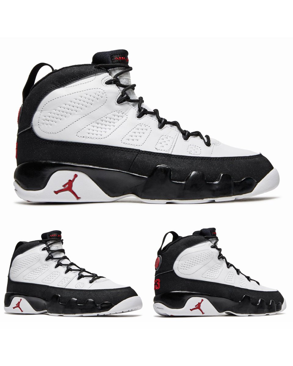 JustFreshKicks's tweet image. BREAKING: The Air Jordan 9 OG is set to return Fall 2026 ⚫️⚪️🔴