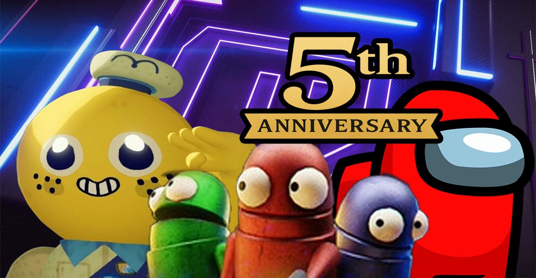 Celebrating 5 Years on Twitch with some fun and games! Come through ! twitch.tv/joerinferno 7pm EST