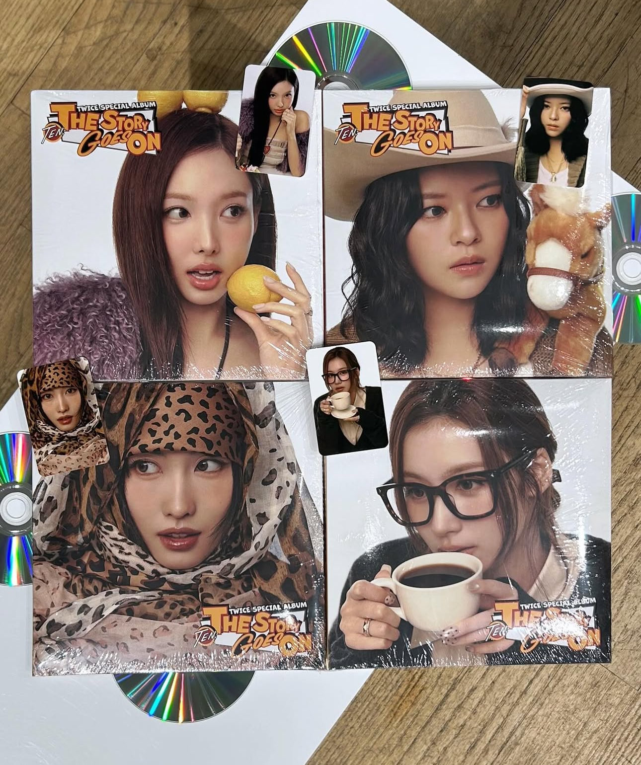 TWICE ナヨン TEN 10周年アルバム Kpopnara US限定 トレカ