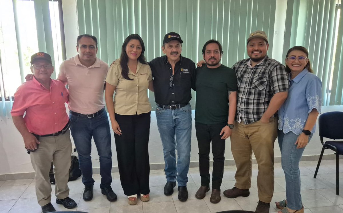 agricultura_yuc's tweet photo. 🌱En Mocochá, #Yucatán, se llevó a cabo la capacitación de Inducción sobre Escuelas de Campo (ECAS), impulsando innovación, productividad y mejores prácticas agrícolas🌽
🏅 Técnicos recibieron certificados por su compromiso con el campo yucateco✨#INIFAP
#AgriculturaEnTerritorio https://t.co/pAosjZC86V