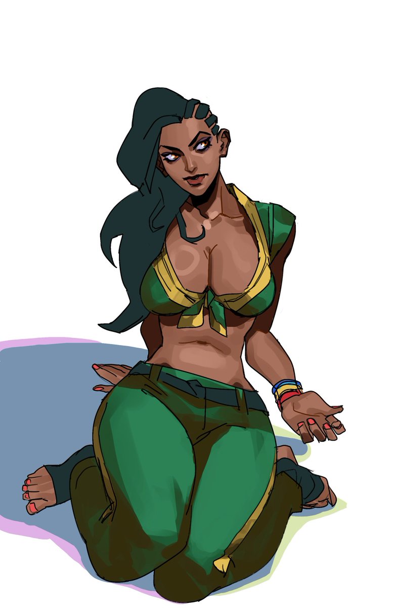 「Laura #StreetFighter」|Jander Gonzálezのイラスト