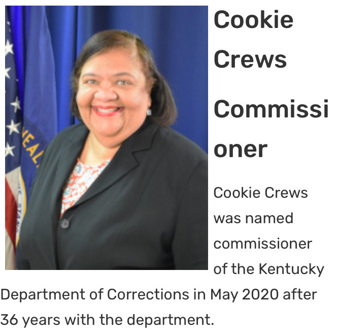 NatCon2022's tweet image. Lexington based CBS/CW affiliate WKYT says the Kentucky State Parole Board recommended that child killing monster Ronald Exantus NOT be released.

KDOC ordered his release anyway. Cookie Crews, who was appointed by Andy Beshear, runs KDOC.