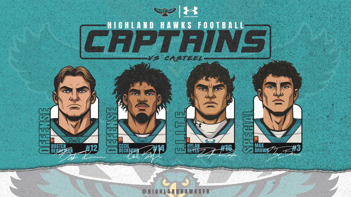 Captains for tonight!
<a href="/BostenRenneman1/">Bosten Renneman RB 2026</a> 
<a href="/cecil_beckford/">Cecil Beckford</a> 
<a href="/rylanreyes16/">Rylan Reyes</a> 
<a href="/maxbrown_15/">Max Brown</a>