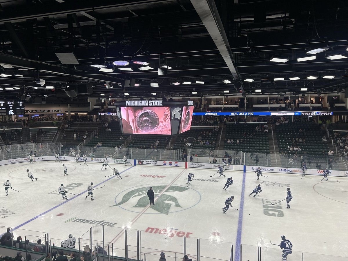Rematch! It’s game 2 between <a href="/MSU_Hockey/">Michigan State Hockey</a> and <a href="/UNHMHOCKEY/">UNH Men's Hockey</a> here at Munn Ice Arena and we’ve got all the coverage for you on <a href="/BigTenPlus/">B1G+</a> 

Join myself, <a href="/JacobMaurer55/">Jacob Maurer</a>, Dominic Carroll, Josh Lee, and Jordan Cyprian for all the action starting at 7:10!

bigtenplus.com/en-int/livestr…