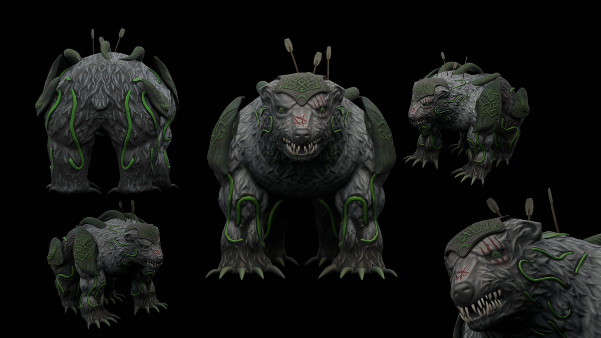 asiancwiz's tweet image. Forest Bear - Boss model for upcoming game :)
#ROBLOX #RobloxDev #3dmodeling