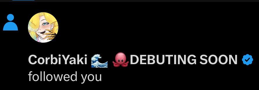 WHA- <a href="/CorbiYaki/">CorbiYaki 🌊 🐙DEBUTING SOON</a> WAAAA HAI HAI!!!💜💜💜💜