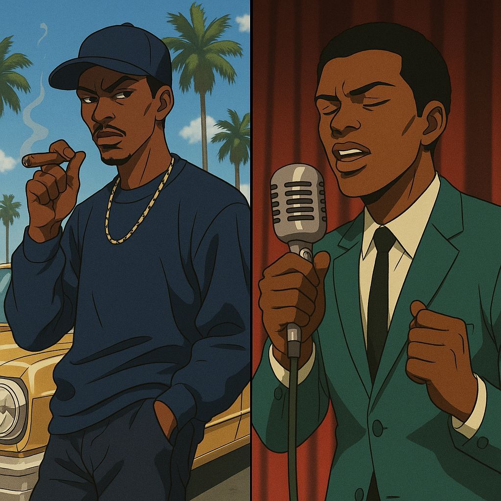 CTRLBeatsMusic's tweet image. The goal wasn&apos;t to replace the original, but to ask: &quot;Is 2Pac&apos;s message so powerful it can transcend genre?&quot;

We took his raw lyrics and imagined them in the era of Sam Cooke &amp;amp; Otis Redding.

Full video on YouTube. 🙏
#2PacTribute #StyleSwap