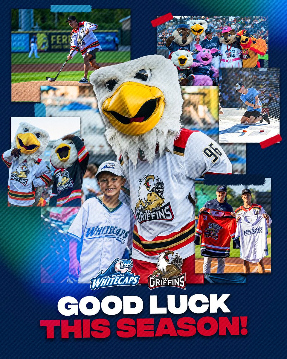 Go get 'em, <a href="/griffinshockey/">Grand Rapids Griffins</a>!