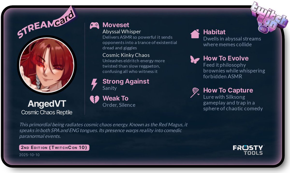 Anged_VT's tweet image. INGATUMADRE!!! sisoy XD aunque no soy un reptil... esa es nueva