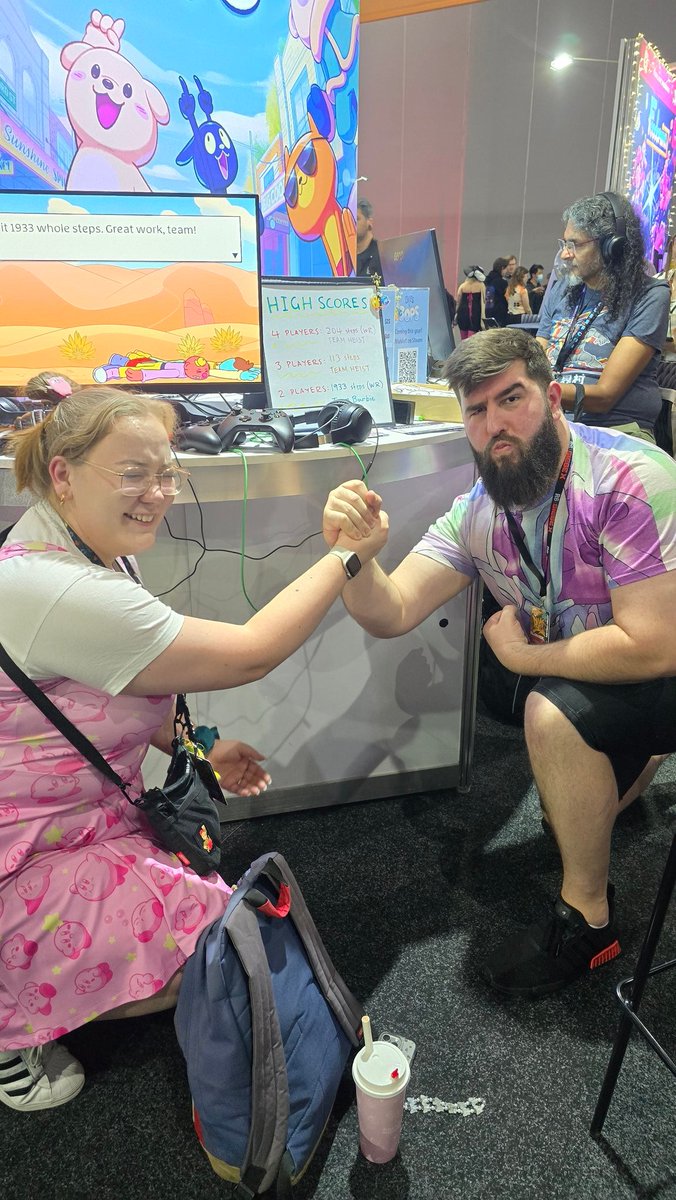 #BitsandBops world record holders right here! #PAXAus