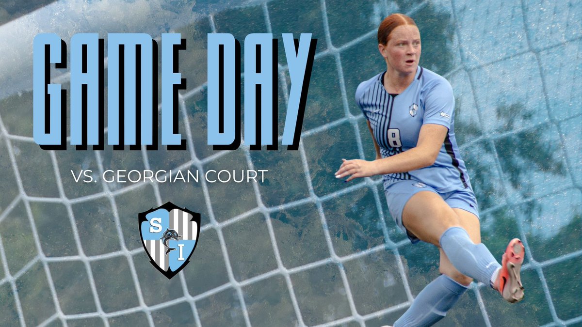‼️GAME DAY ‼️

Women's Soccer continues non-conference play as they visit Georgian Court at 12:00 PM 👏

#WelcomeToVictoryBlvd #FearTheFin #WeAreCSI