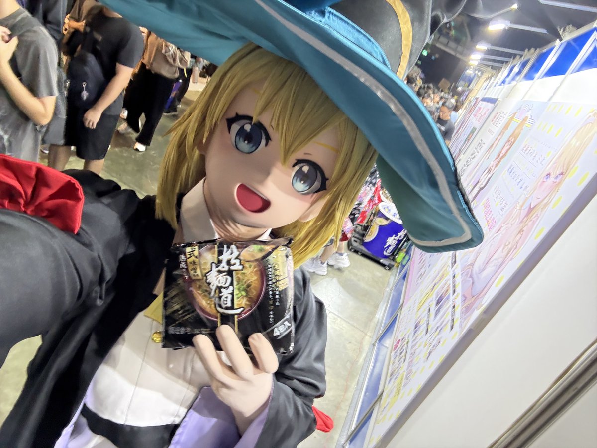Cookie Cat (@qw_ikeros) on Twitter photo 臺灣漫畫博覽會2025
#スライム倒して300年 #cosplay #kigurumi 臺灣漫畫博覽會2025
#スライム倒して300年 #cosplay #kigurumi