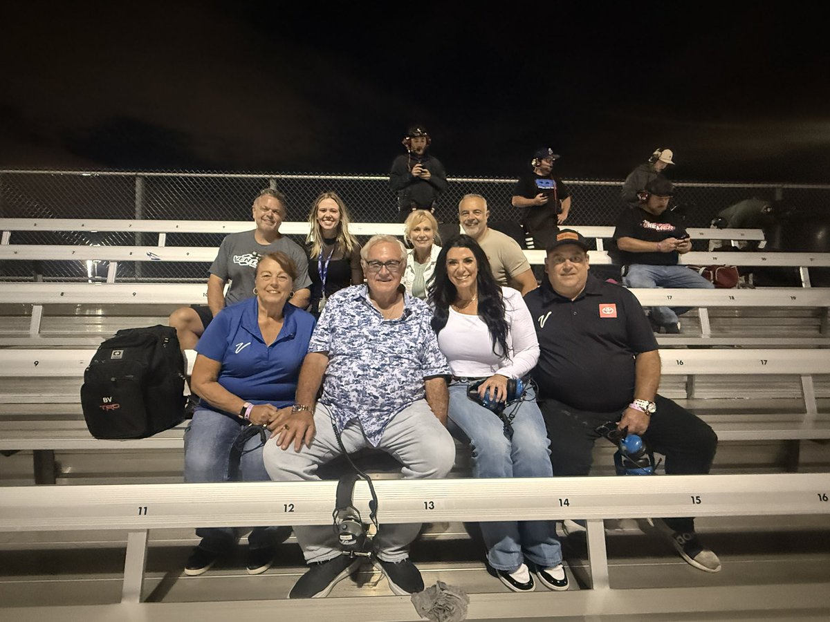 End of an Era. <a href="/VenturiniMotor/">VenturiniMotorsports</a> final race. Fitting we are all watching in the stands as a family….exactly how it started at Rockford Speedway 52 years ago long before I was born. 🥹<a href="/ARCA_Racing/">ARCA Menards Series</a> <a href="/NASCAR/">NASCAR</a>