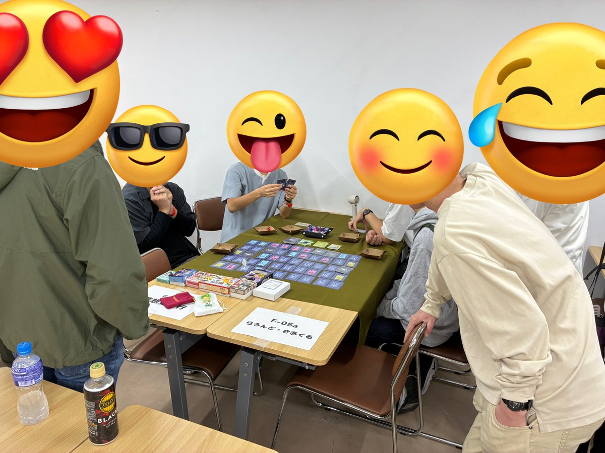 紅楼夢前日のボドゲ試遊会、盛り上がってます！

飛び入り参加も可能なので良ければぜひ！

#東方ボドゲ試遊会 
#紅楼夢21