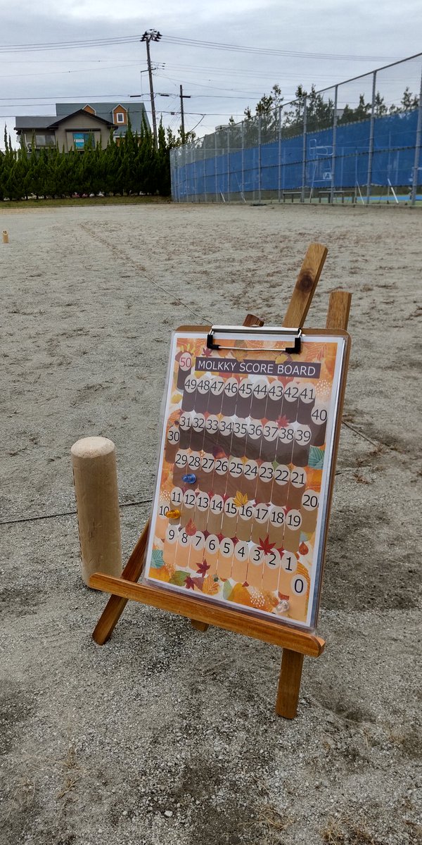 本日は、体験2名を含む12名でモルックやってきました！
急に寒くなってきた！寒い！
体験の方にルール説明→即試合！
…ん？体験とは？
#秋田市
#モルック