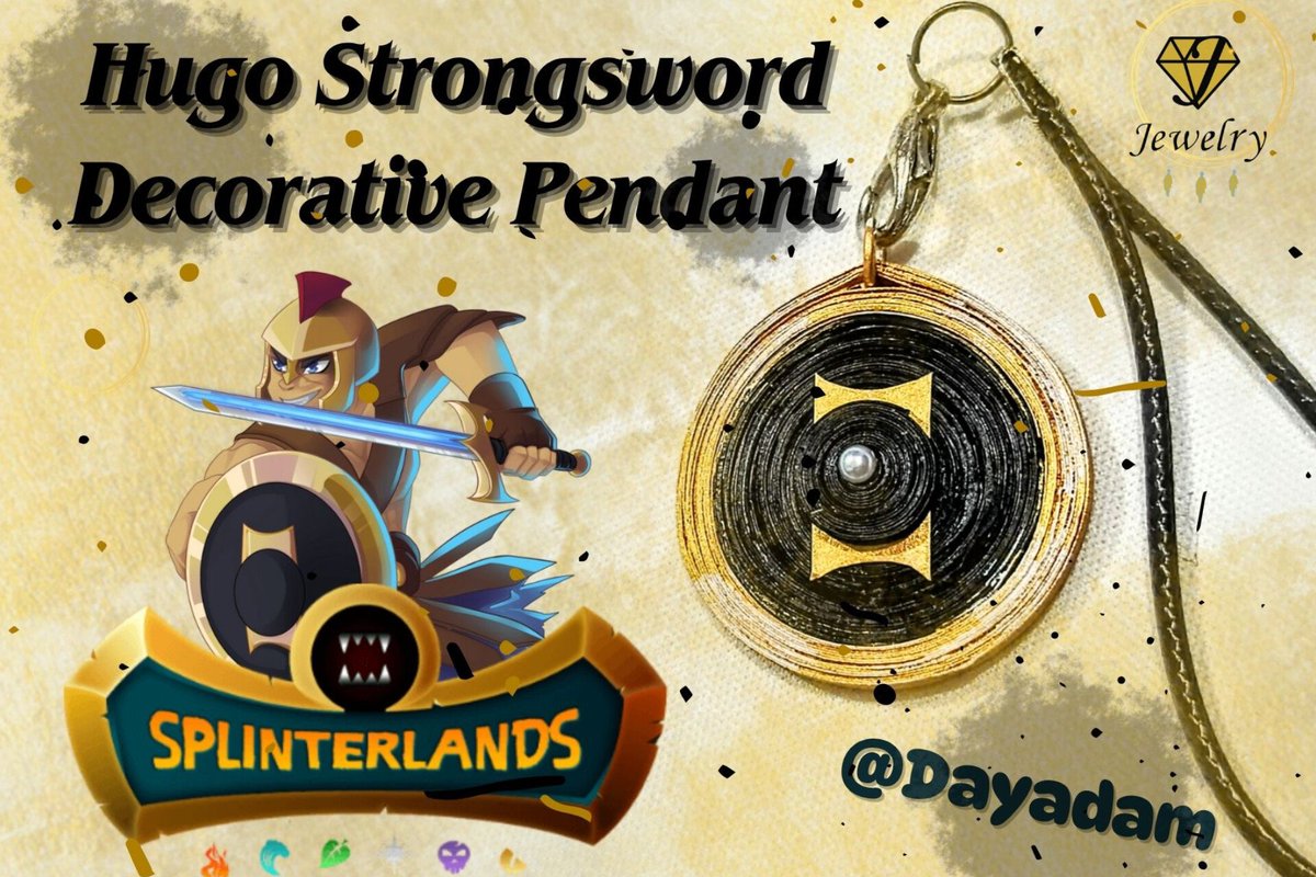 Les dejo mi participación en el Splinterlands social media de la semana dónde elaboré el bello escudo del personaje de la carta Hugo Strongsword en la técnica de #quilling #splinterlands #play2earn #hive
peakd.com/hive-189504/@d…