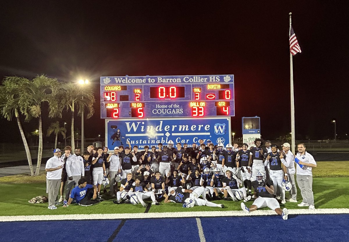 Barron Collier Football tweet media