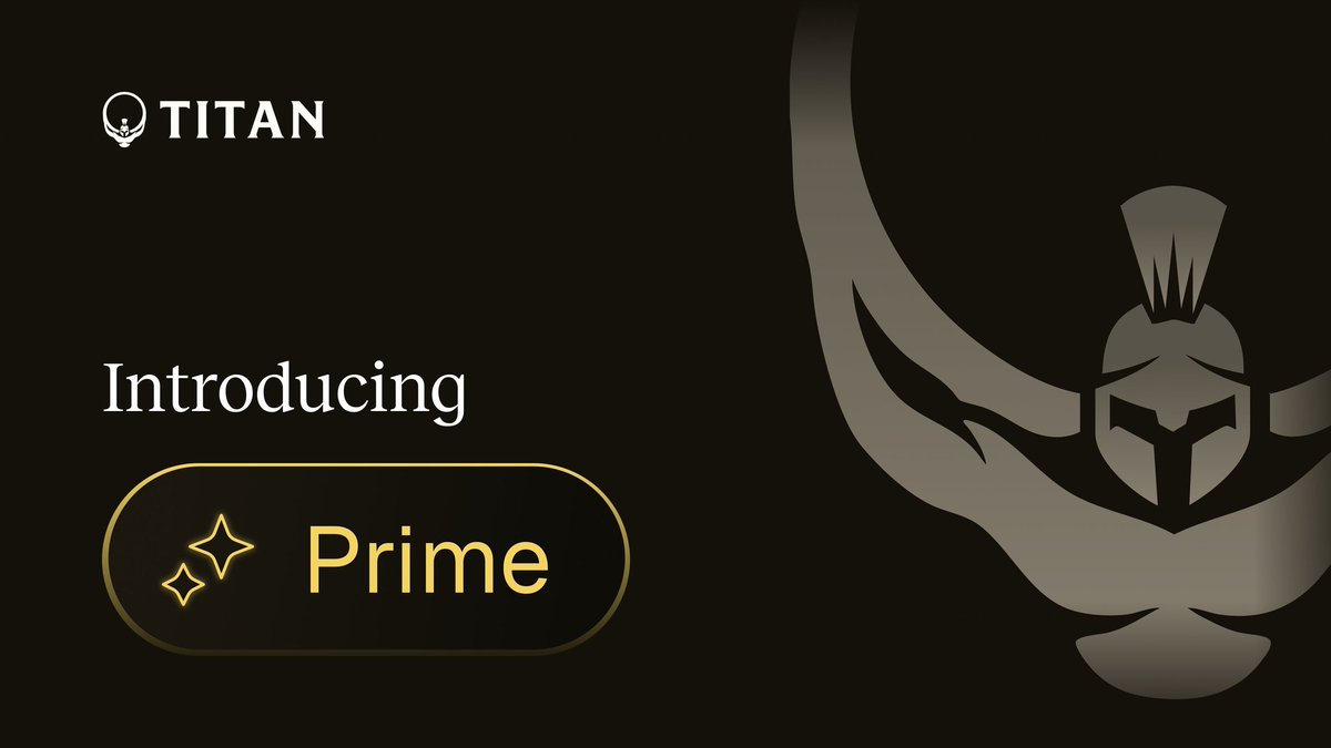 Sam_MMDY's tweet image. 💥About @Titan_Exchange
 Titan Exchange: Solana&apos;s meta-DEX powerhouse aggregating liquidity from top routers like Jupiter, Raydium, and more for unbeatable prices, zero fees in Prime mode, and sub-10s execution. Processed $1.5B+ in beta—now live for all!