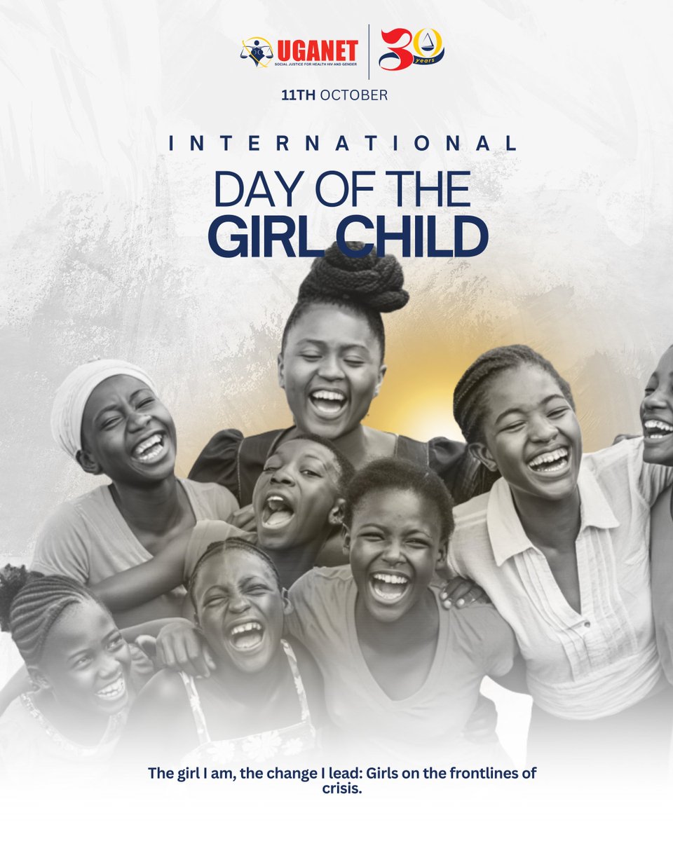 The girl I am, the change I lead. 💪🏾
Even in the face of crisis, girls continue to rise, leading, rebuilding, and redefining their futures.
UGANET stands with every girl championing equality, justice, and dignity.

#InternationalDayOfTheGirlchild || #UGANET4SocialJustice