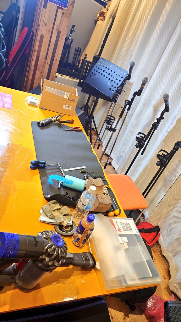 A.S.P.GEAR × Nu-Clear Custom Sounds × miko craft by スタジオトリゴロ

設営完了！

ぜひ体感しにきてください！！