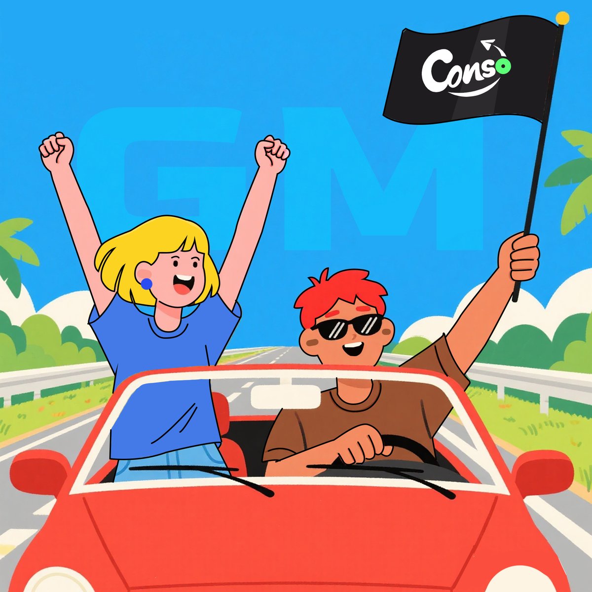 GM Fam ☀️
Don’t be sad — everything’s red out there but $CPs is what everyone truly wants! 💚