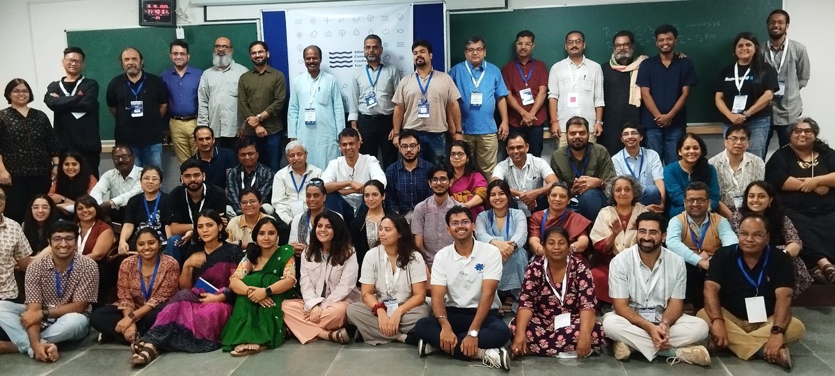 Alliance for Conserving Freshwater Ecosystems came together from across the country and talked on A-Z of freshwater ecosystems <a href="/fesforcommons/">Foundation for Ecological Security</a> <a href="/sidagarwal/">Siddharth Agarwal</a> <a href="/ITMERG1/">ITMERG</a>