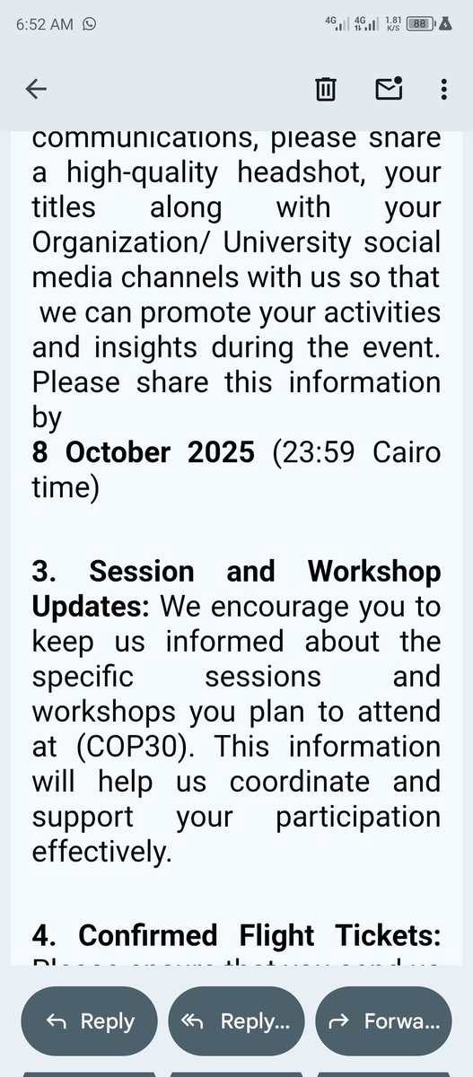 Dr Jibril S. Owomugisha (@dr_jibcares) on Twitter photo #Exciting
Ahead of <a href="/Cop30noBrasil/">COP30 Brasil</a> ;
I am selected as <a href="/UNFCCC/">UN Climate Change</a> MYF Delegate, with roles of representation to amplify collective efforts to address pressing climate issues.
As a Ugandan, I join delegates from the Mediterranean States like <a href="/MyfmedEgypt/">Mediterranean Youth Foundation.</a> <a href="/MYF_LIBYA/">Mediterranean Youth Foundation</a> to share ideas. #Exciting
Ahead of <a href="/Cop30noBrasil/">COP30 Brasil</a> ;
I am selected as <a href="/UNFCCC/">UN Climate Change</a> MYF Delegate, with roles of representation to amplify collective efforts to address pressing climate issues.
As a Ugandan, I join delegates from the Mediterranean States like <a href="/MyfmedEgypt/">Mediterranean Youth Foundation.</a> <a href="/MYF_LIBYA/">Mediterranean Youth Foundation</a> to share ideas.