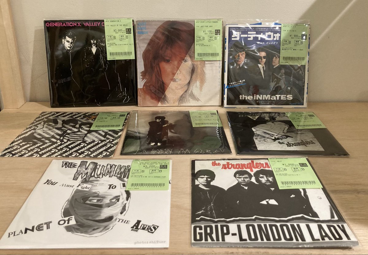 STIFF LITTLE FINGERS、VAPORS、INMATESなどございます！ぜひご確認くださいませ！

10/11(土)　GENERATION X 、STRANGLERS 、MUMMIESなどの70‘sパンクの7インチレコードが入荷いたしました！ diskunion-urawa.blog.jp/archives/33132…
