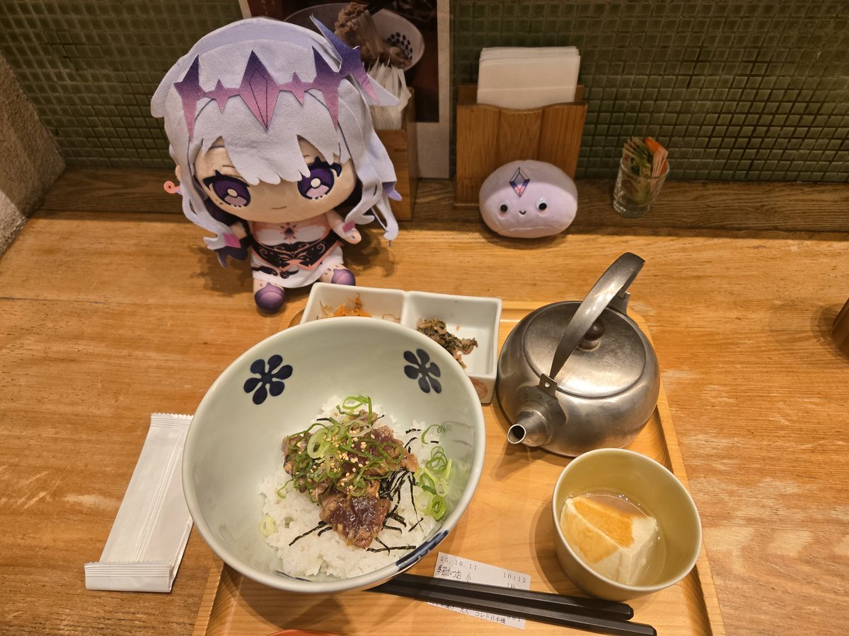 Last day of the trip, had to get a final ochazuke.
#LMOAI
#pebblesona