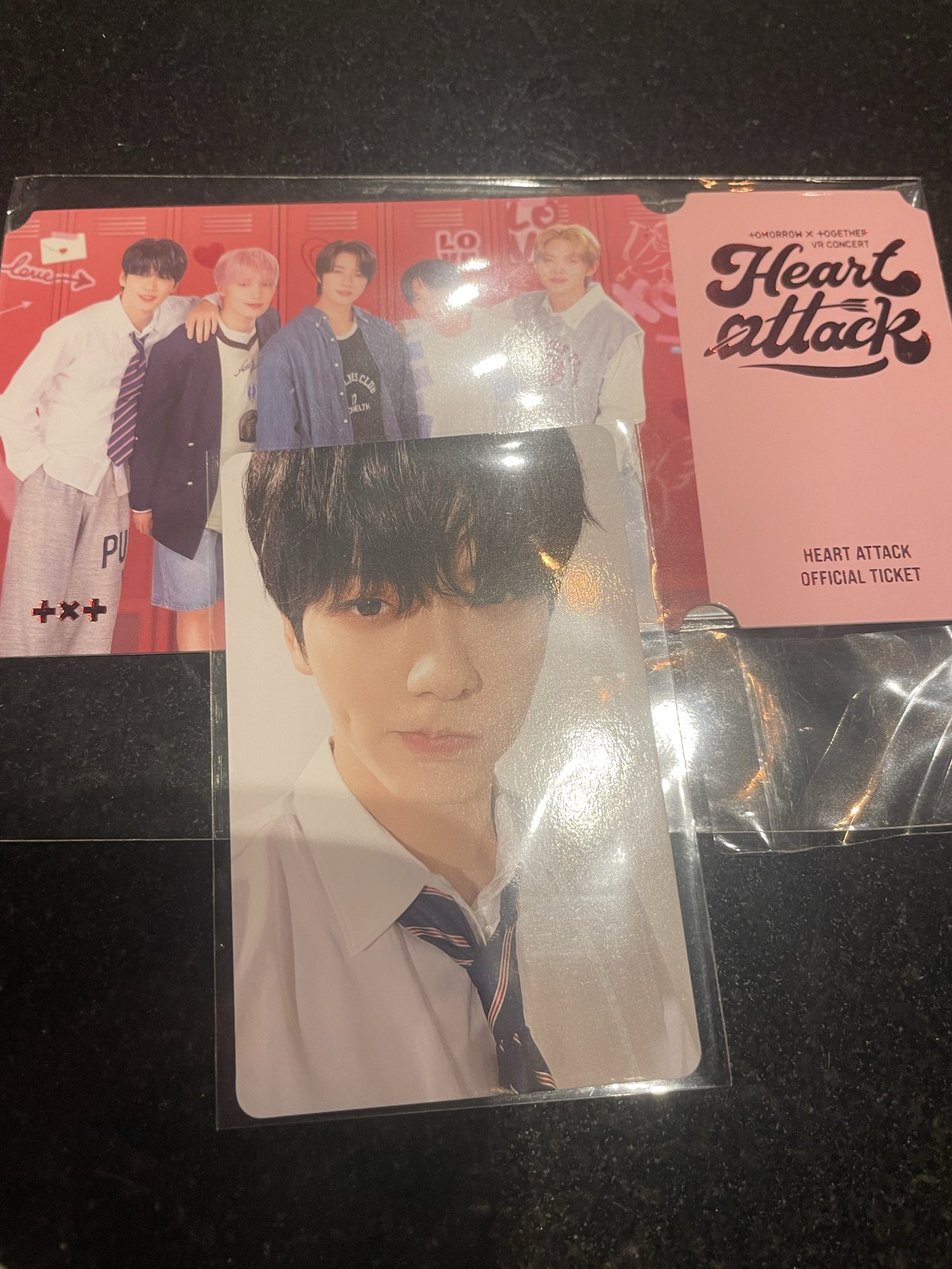 ボムギュ トレカVR Heart attack スペシャルカード TXT VR トレカ