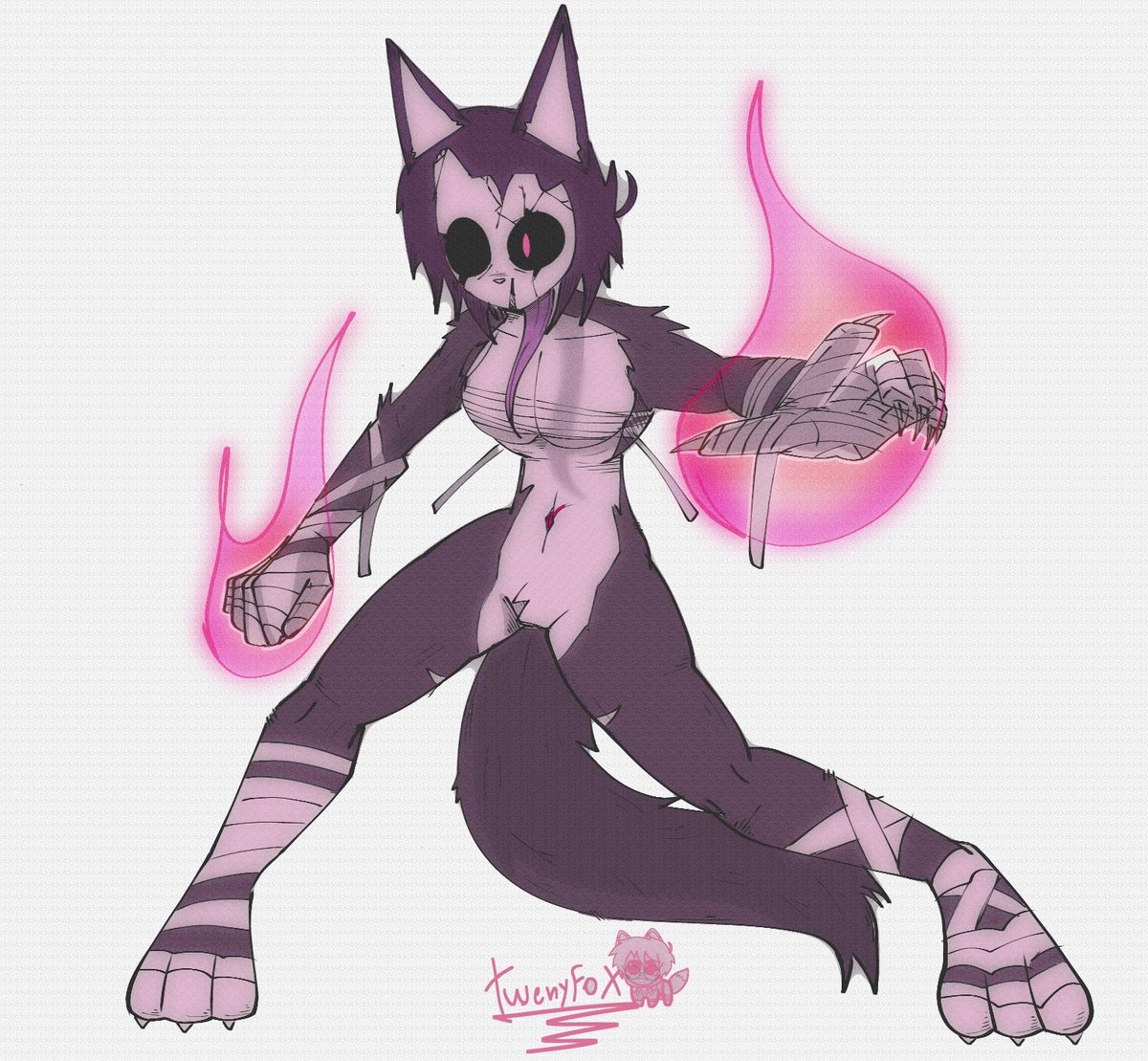 Creo que e mejorado,que opinan?🦊 #poseart #art #twennyfox #furrygirl #furryfandom #nose #xD