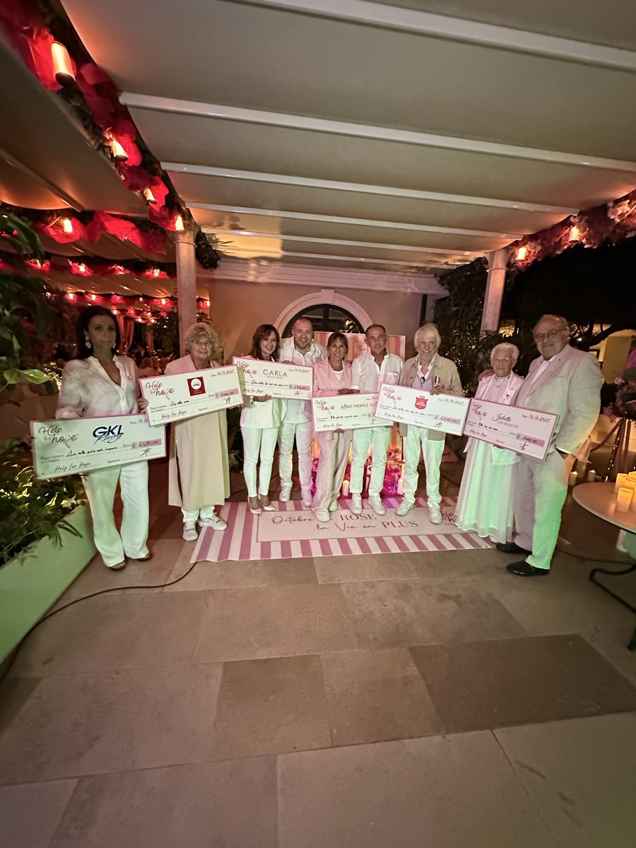 ggomez_chef's tweet image. 1/2 Magnifique soirée « Help for Hope » au château de la Messardière 
Bravo à notre amie Evelyn Bouchet pour sa mobilisation, cette organisation et l’incroyable générosité qu’elle mobilise. 
…