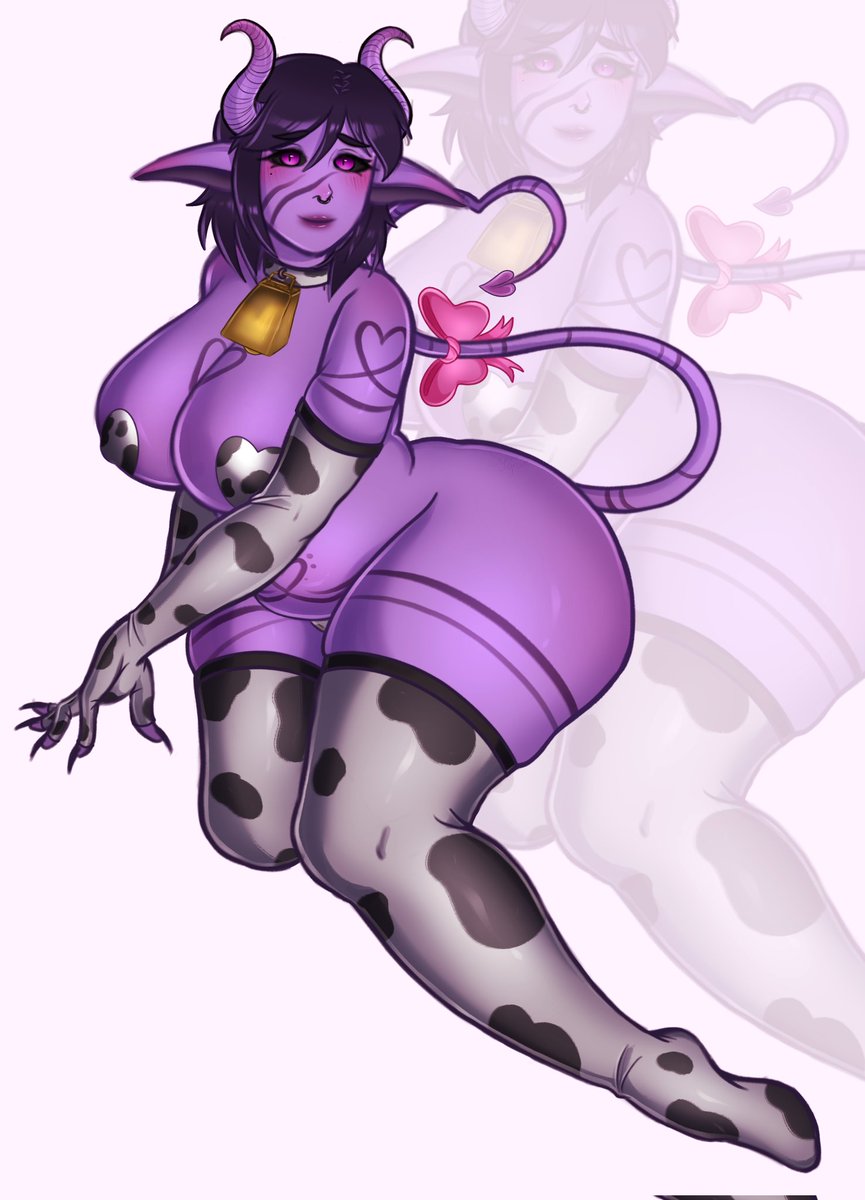 Lovely lady leveen (uncensored on my patreon!) #nsfw #leveen #oc #dnd #dungeonsanddragons #dndoc #art #digitalart