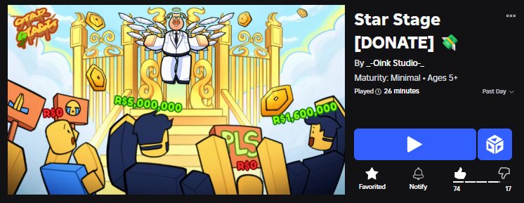 🎃 Headless Horseman Giveaway (2nd wave)

➡️ STEPS:

・✅ Follow me and MrOink666 on Roblox
・✅ Like &amp; Repost this
・✅ Like &amp; Favorite my Roblox Game Star Stage (LINK IN BIO)
・✅ Play a minimum of 15 minutes in Star Stage (We have logs to monitor)
・✅ Reply your Roblox